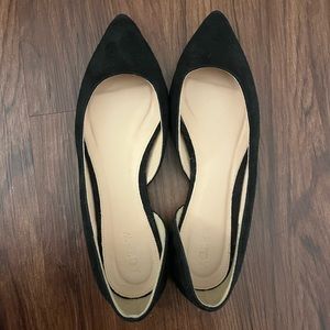 J Crew Suede Ballet Flats